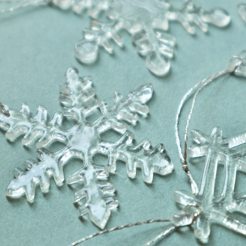 雪の結晶オーナメント7点セット❄️《特集掲載》 モビール atelier
