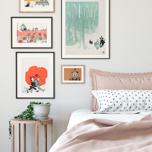 L判　イラストポスター 20枚セット ポスターカラーデザインセット（30cmサイズ）｜ポスターカラーEX