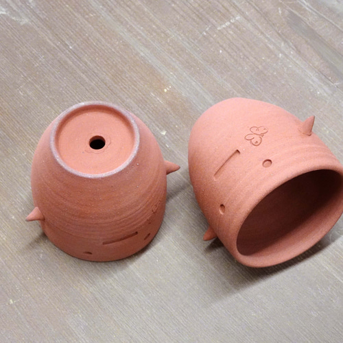 ハニワ、埴輪です ◇ハニワ鉢・はにわ7◇ その他置物 森嶌技巧（m-gikou） 通販