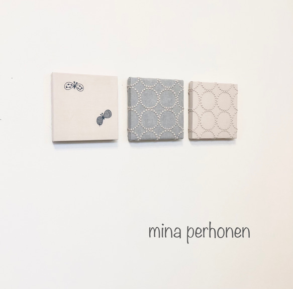 mina perhonen ミナペルホネン ファブリックパネル 3点セット