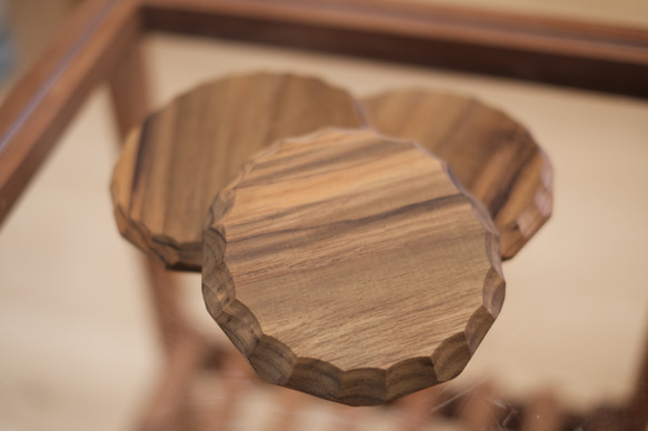 カフィクト　チークトレー　マドラー　コースター チーク フレームコースター | ゼネラルストア オルネ