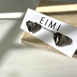 【EIMI】ブラック❤︎ハート 3枚目の画像