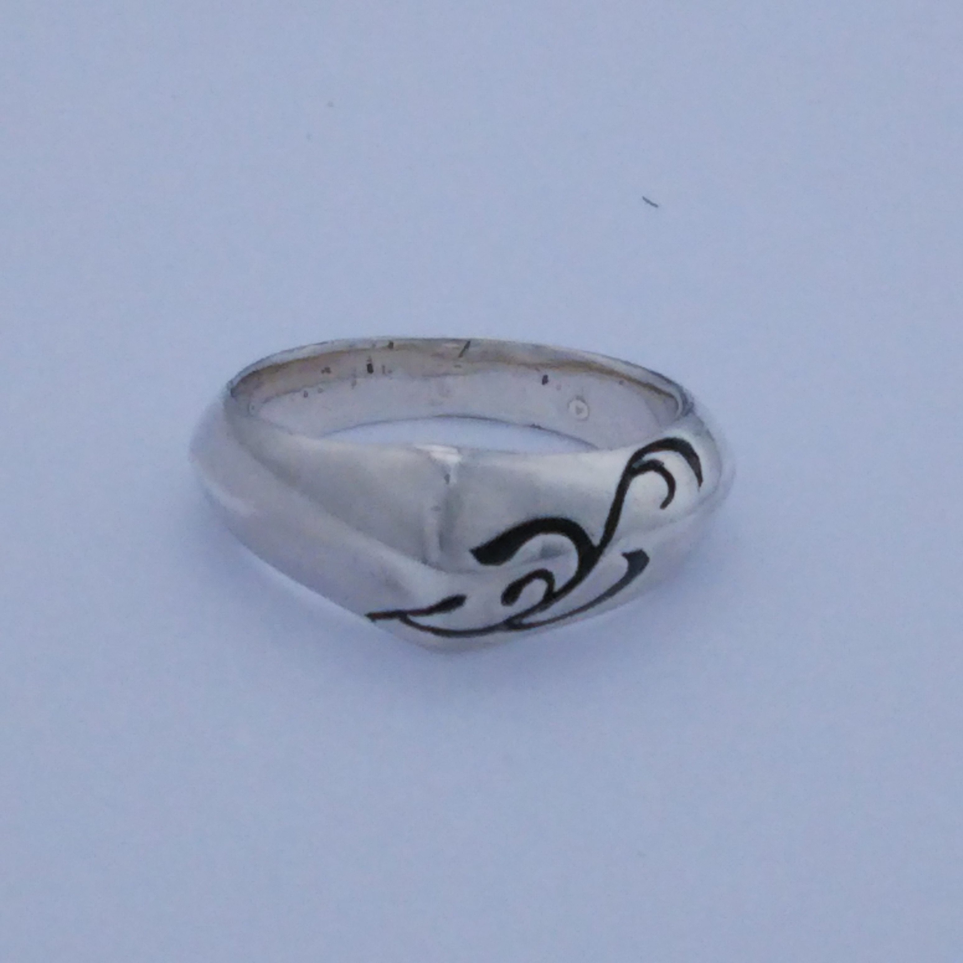 唐草模様リング　１７号