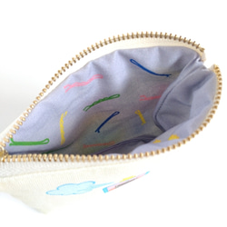 メイクホリックな コスメポーチ ミニ マルチカラー　お気に入りコスメの収納に！ 6枚目の画像