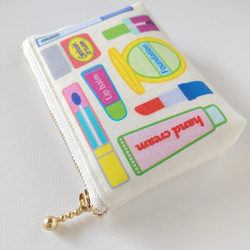 メイクホリックな コスメポーチ ミニ マルチカラー　お気に入りコスメの収納に！ 8枚目の画像