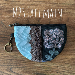 ぽろんL字キーケース ミナペルホネンハンドメイド ポーチ 両面パッチワーク ぽろん様専用L字キーケース ミナペルホネンハンドメイド ポーチ