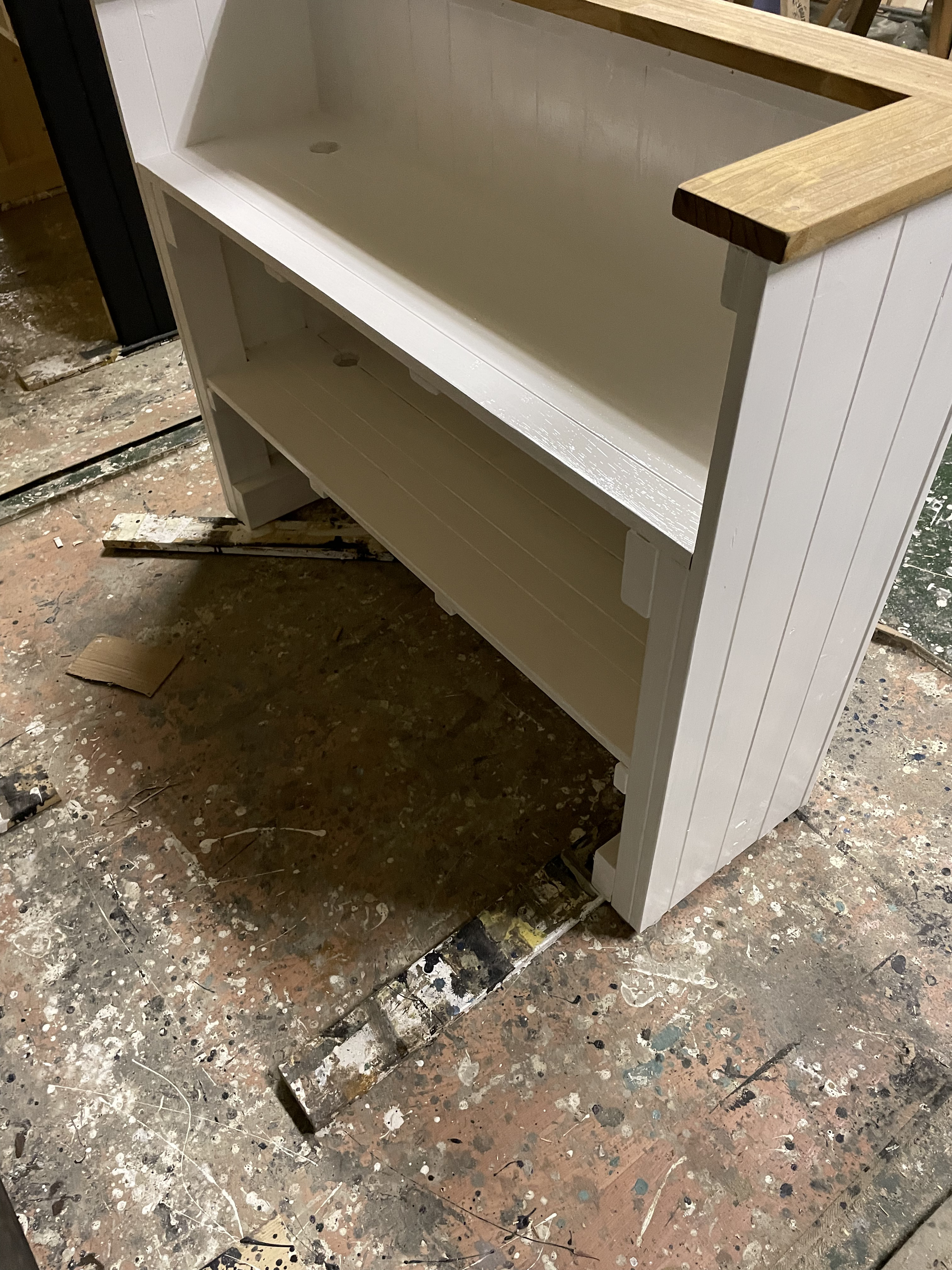 幅130✖︎高さ105✖︎奥行き50 レジカウンター　受付カウンター