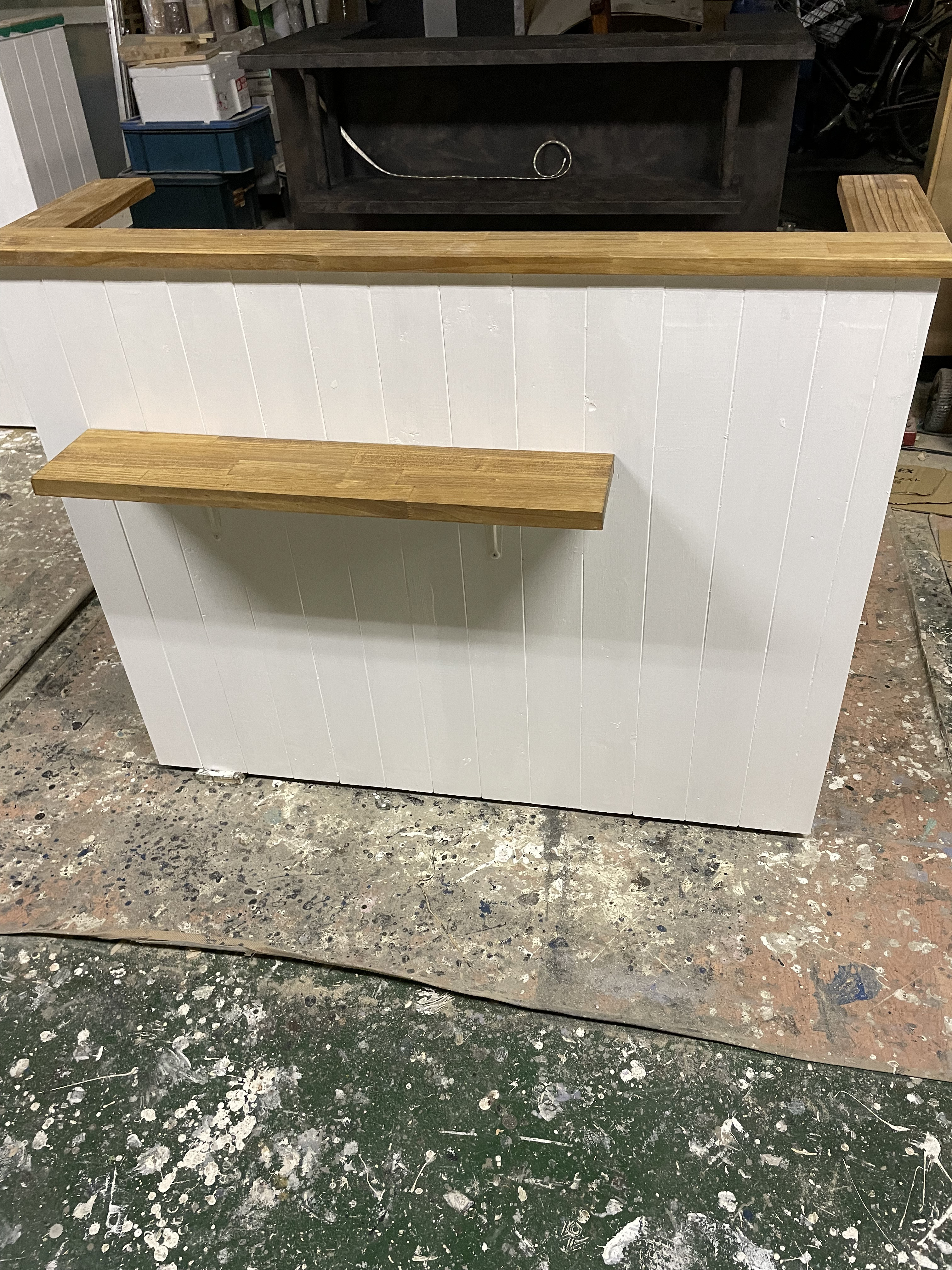 幅130✖︎高さ105✖︎奥行き50 レジカウンター　受付カウンター