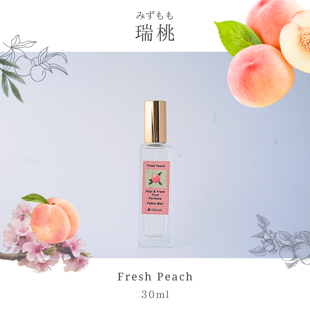【新発売】リアル瑞桃　30ml　成果の再現　モテアロマ　ミストスプレー　ファブリックミスト