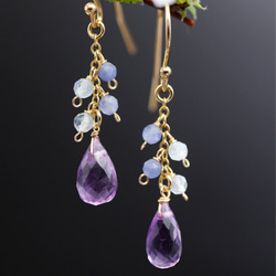 ロードナイト（ばら輝石）×ルチルクォーツ ダブレット ストーン リング