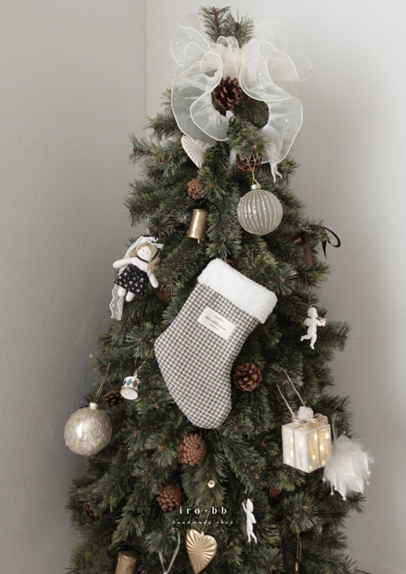 ✽Christmas✽ christmasocks  クリスマス靴下  オーナメント  クリスマスグッズ 1枚目の画像