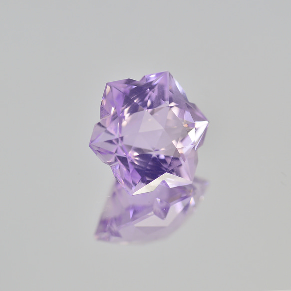 ラベンダーアメジスト 5.63ct ルース スノーカット 5枚目の画像