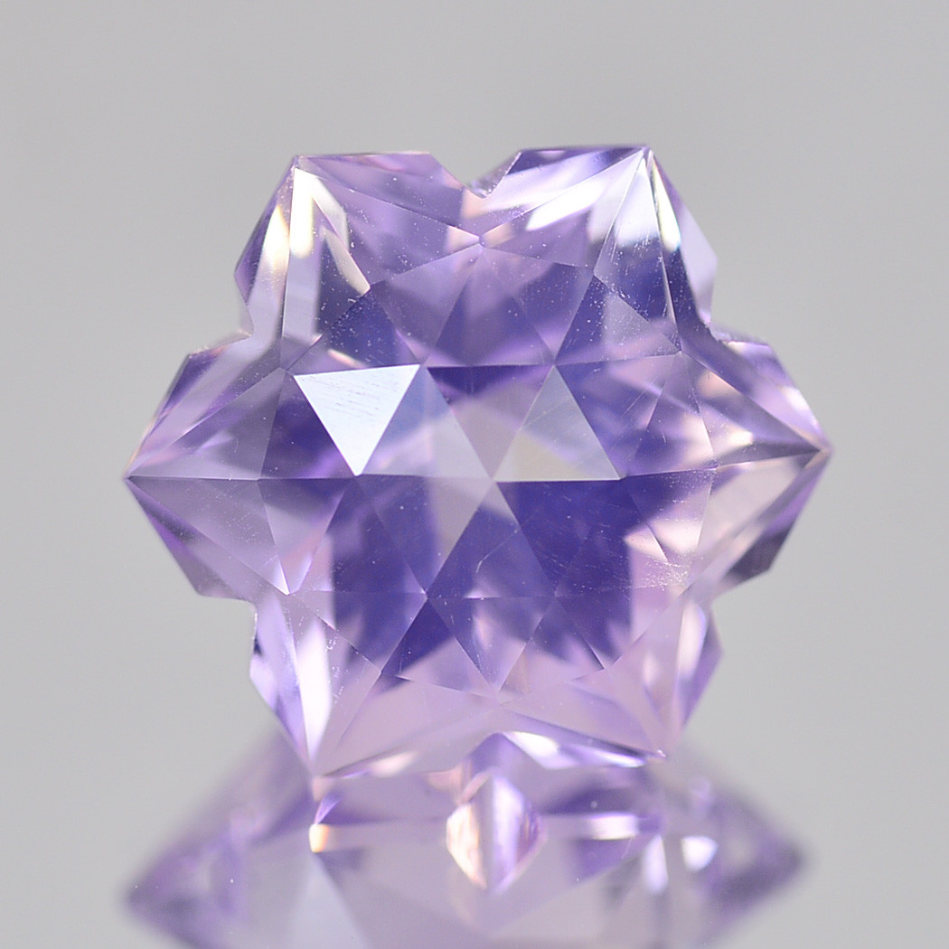 ラベンダーアメジスト 5.63ct ルース スノーカット Ω 天然石