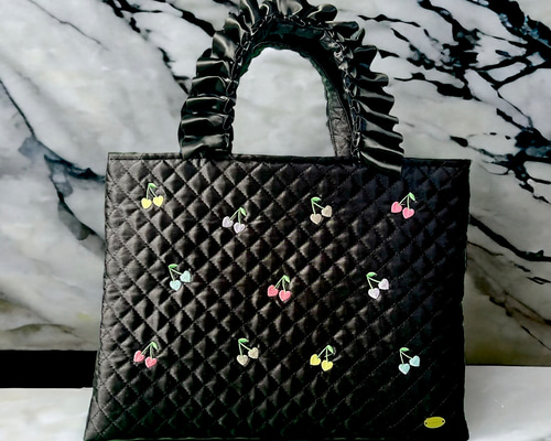 レッスンバッグ　キルティング　濃紺　お受験　ばら刺繍 221_thumbnail.jpg