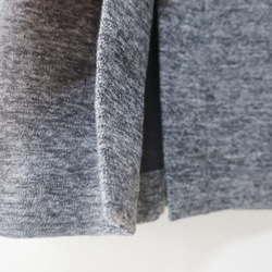 穿起來也寬鬆單調❣️可愛造型繭型大衣（棉/灰） 第10張的照片