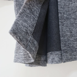 穿起來也寬鬆單調❣️可愛造型繭型大衣（棉/灰） 第9張的照片