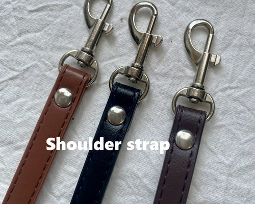 ショルダーストラップ【 金具 シルバー 】バッグ 紐 スマホ