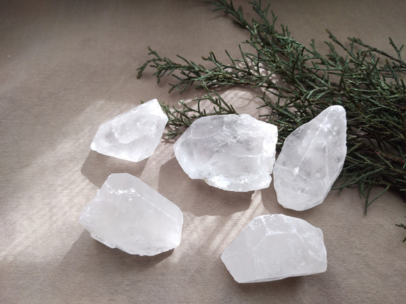 天然水晶 結晶ポイント / L その他インテリア雑貨 Clear 通販 16759575