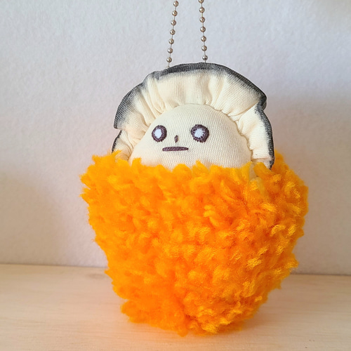 牡蠣フライのぬいぐるみチャーム ぬいぐるみ くろまる