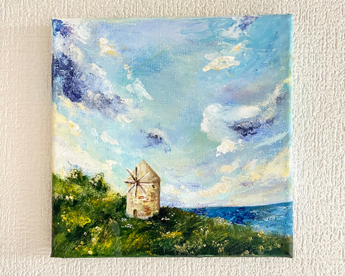 アクリル原画】風の通る場所 絵画 棉月 水香子 通販 16759925｜Creema