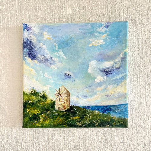 アクリル原画】風の通る場所 絵画 棉月 水香子 通販 16759925｜Creema