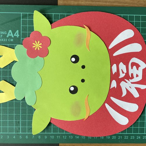 2024正月壁飾り❣️ 2024正月壁飾り❣️