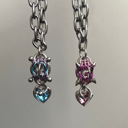 mechanical heart necklace 2枚目の画像