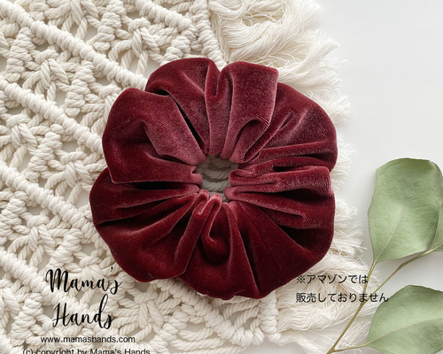 【ボルドー】ナチュラルリボン♡ヘアゴム 419a88b9ee60a778bbb8136754cb54