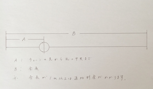 肩鎖チェーン　線径1.0mm 4枚目の画像