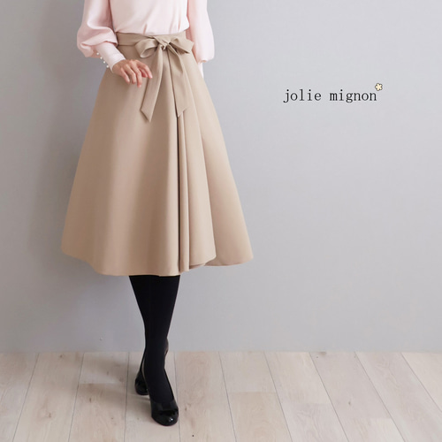 新品】ジョリーミニョン jolie mignon フレアスカート どろくさい