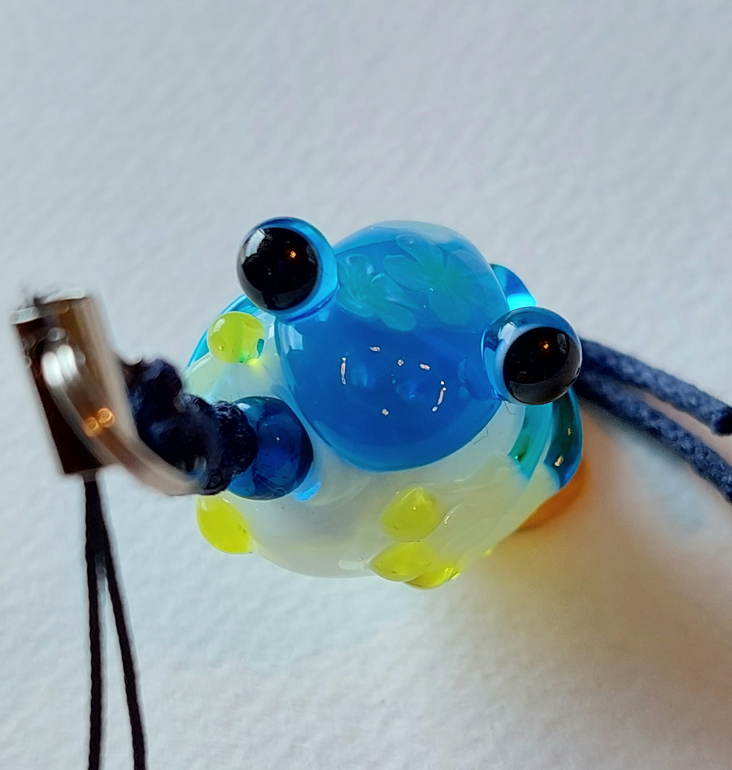 花かえるストラップ とんぼ玉 其他飾品・配件 とんぼ玉のんか 的作品 