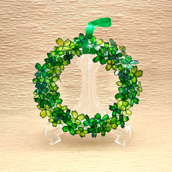 5つ葉のクローバーリースセット【受注制作】☆ リース ゆきねえ 通販