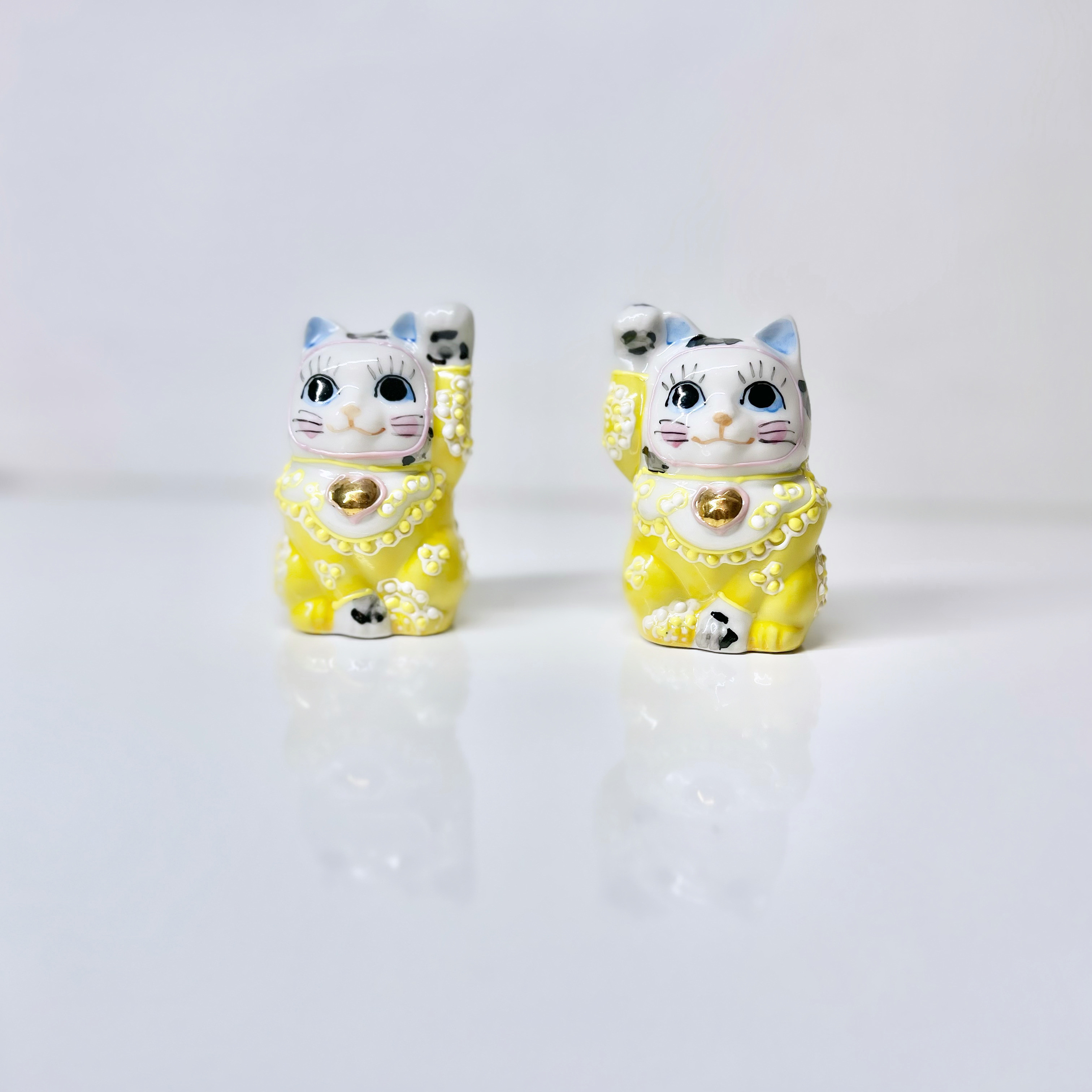 TANPOPO（たんぽぽ）招き猫／まねきねこ （1体）誕生祝い　受注生産