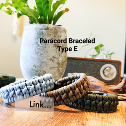 Paracord Braceled  Type E 1枚目の画像