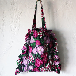 お客様専用カート　floral drawstring bag (Italian vintage) 7枚目の画像