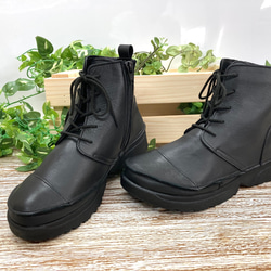 袋縫い13㎝丈のレースアップシューズIC-500 9枚目の画像