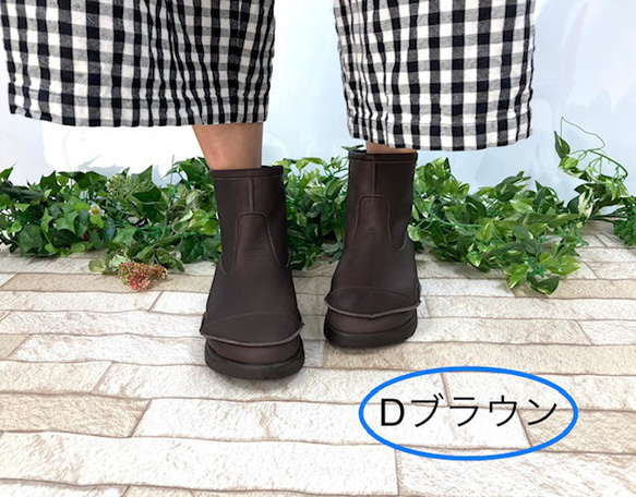 【新年特惠價！ 】包縫13cm無痕平底靴 IC-501 第5張的照片