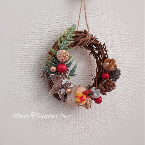 クリスマスリース♪可愛いサイズ SALE】クリスマス リース ♡小さめサイズの可愛いリース