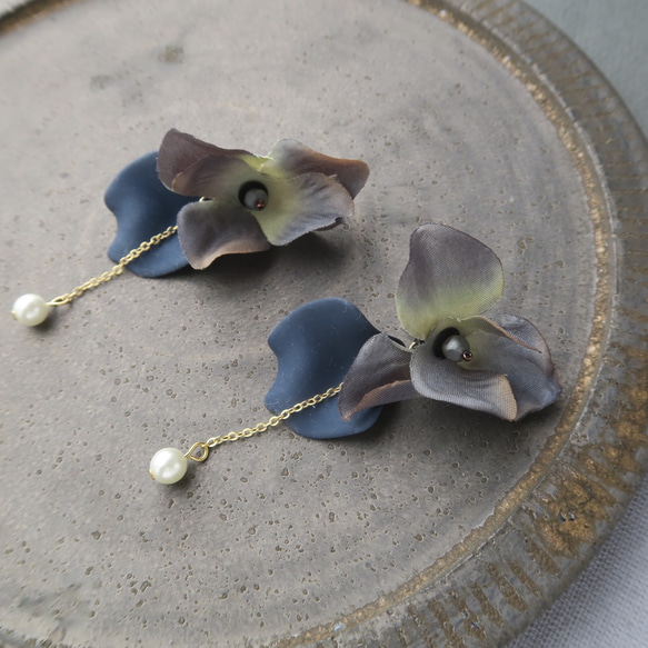♡ あじさいさま ♡      チタンピアス ♡ あじさいさま ♡ チタンピアス｜アクセサリー - ピアス