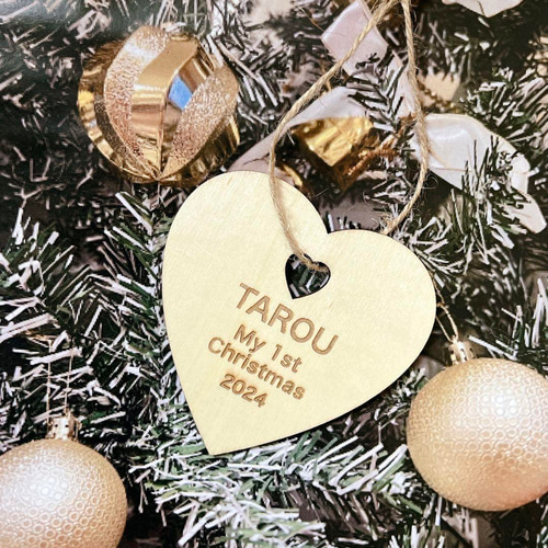 オーダーメイド☆クリスマスナオーナメント＆ウッドタッセルセット