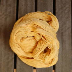 Kikuchinashi iro 手染めの極細毛糸　80% Extra Fine Merino + 20% Silk 2枚目の画像
