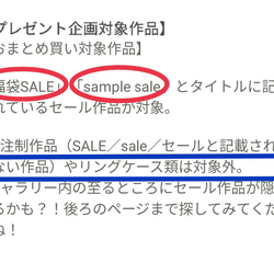 3周年記念SALE✨【フォロワー様限定　おまとめ買い福袋SALE】11月8日（水）まで 6枚目の画像