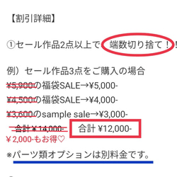 3周年記念SALE✨【フォロワー様限定　おまとめ買い福袋SALE】11月8日（水）まで 3枚目の画像