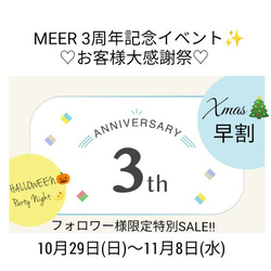 3周年記念SALE✨【フォロワー様限定　おまとめ買い福袋SALE】11月8日（水）まで 2枚目の画像