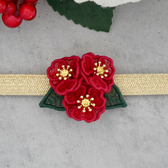 訪問着　フルセット　椿　お花　手刺繍　着物　付け下げ　I1 訪問着フルセット 椿 花 手刺繍 大人可愛い 正絹 付け下げ