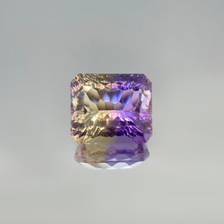 ◆ ソ付 アメトリン 5.947ct ルース コンケイブ カット 6枚目の画像