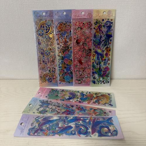 【＋B】フローラルプリンセス桜♡ロングPETステ10枚♡コラージュ素材♡ ＋I】フローラルプリンセス桜♡コラージュステ10枚♡コラージュ素材