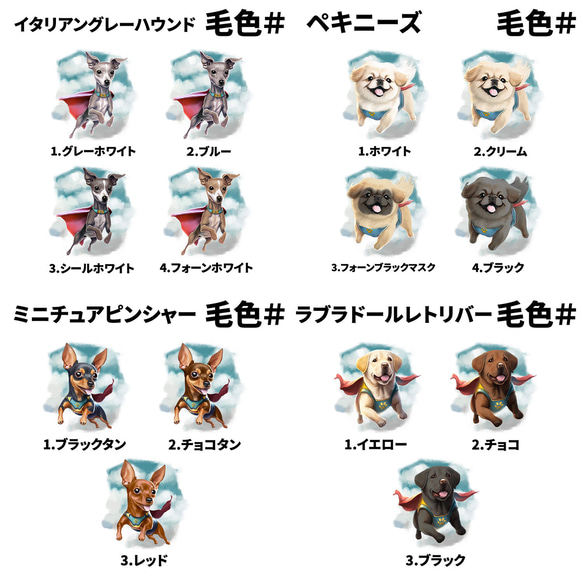 【 ”ヒーロー”シリーズ　犬種選べる 裏起毛×フルジップパーカー 】 犬　ペット　プレゼント　うちの子　犬グッズ 5枚目の画像