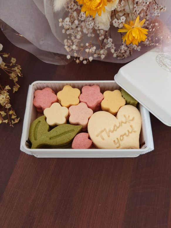 お花の贈り物 クッキー缶 クッキー sorriso 通販 16763029
