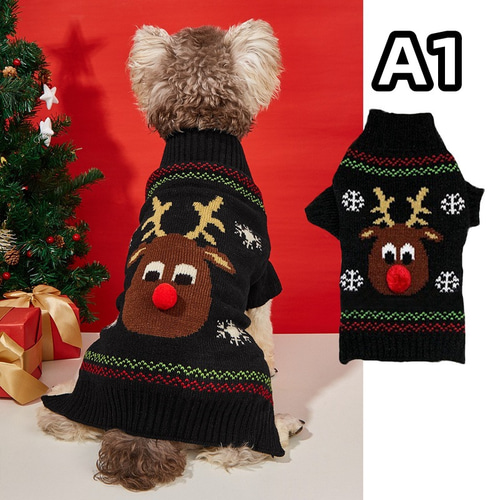 ペット服 犬 クリスマス 小型犬用服 ペットセーター 犬服 犬の